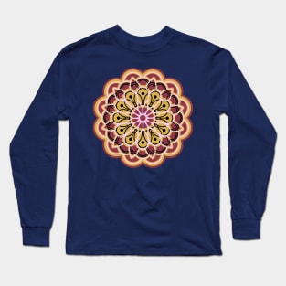Mandala Art Long Sleeve T-Shirt